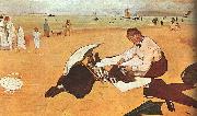 Edgar Degas At the Beach_z Spain oil painting artist